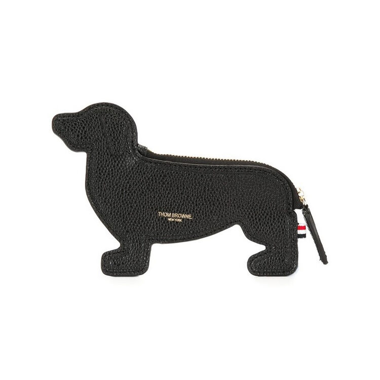 thom browne男士钱包 牛皮 黑色 狗形状 1227ff04238