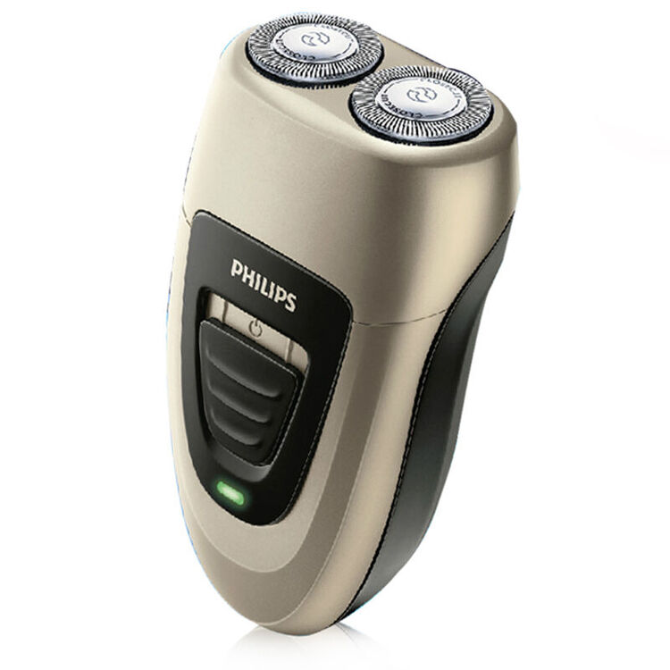 飞利浦(philips)电动剃须刀 男士旋转式2刀头浮动无线刮胡刀pq197