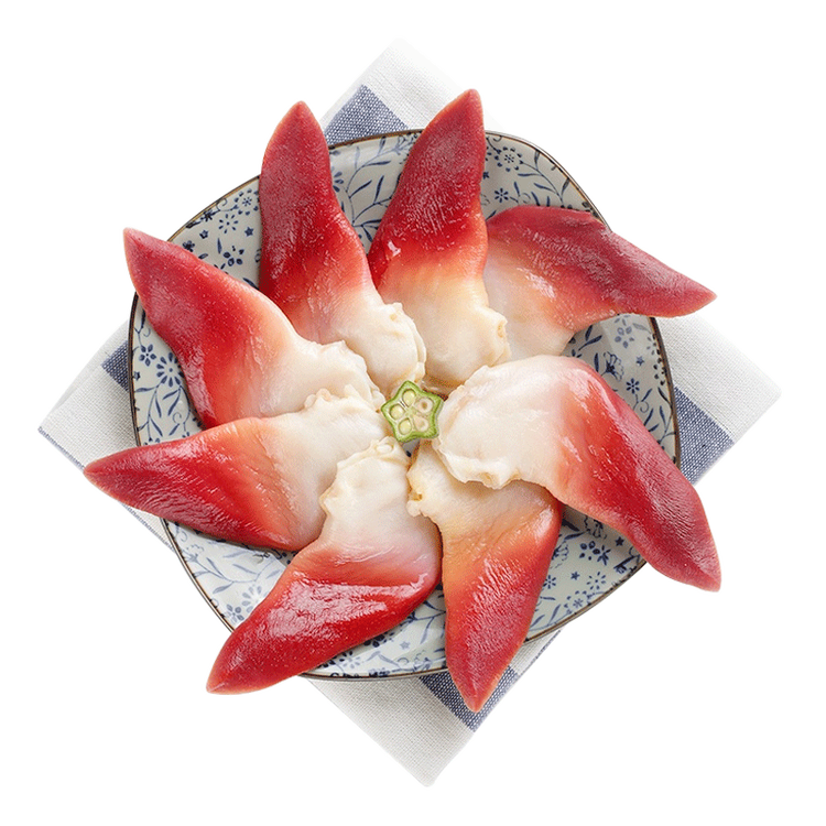 聚福鲜熟冻加拿大北极贝1000g盒刺身海鲜年货