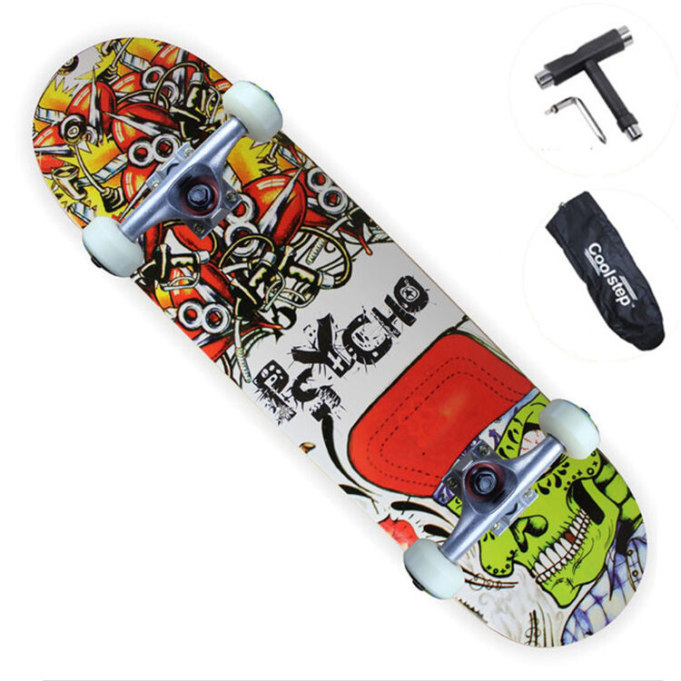 coolstep 双翘四轮滑板4轮专业滑板车儿童成人刷街代步 烈焰帝