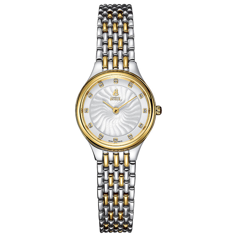 依波路(ernest borel)星宇系列 瑞士手表 间金钢带女表石英手表 lb706