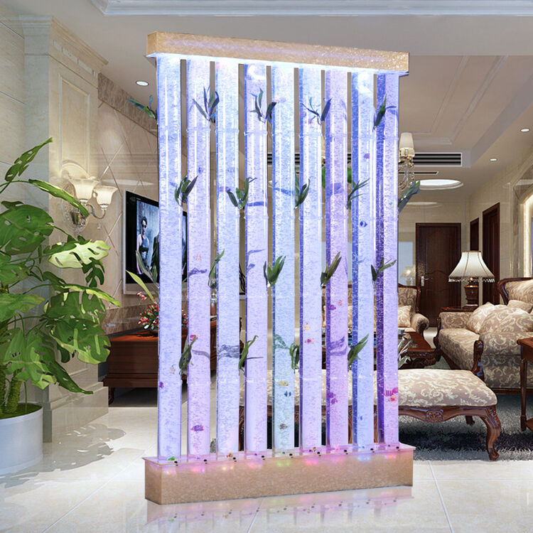 金点尚品鱼缸水族箱气泡屏风圆管9连管12连管水舞屏风 可定做包邮送7