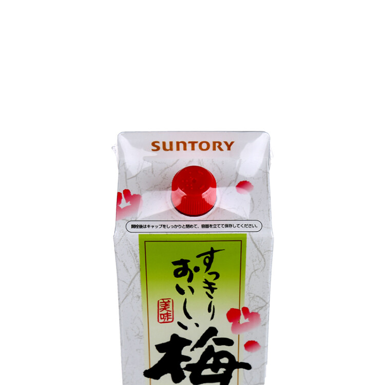 三得利（Suntory）果酒 梅酒 梅子酒 青梅酒 10度 2L 盒装 光明服务菜管家商品