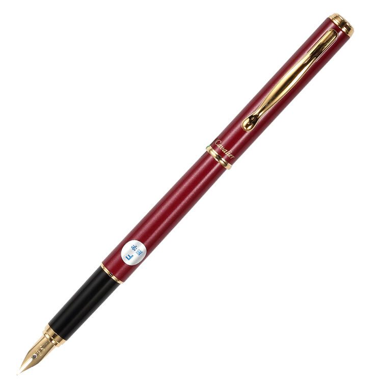 百乐pilot 卡佛里亚cavalier钢笔墨水笔男女商务办公礼品笔 红色f笔尖