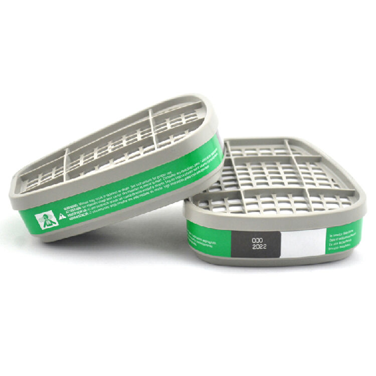 3m 防毒面具滤毒盒 防有机蒸汽/甲醛/丙酮/苯 喷漆过滤盒 6004cn过滤