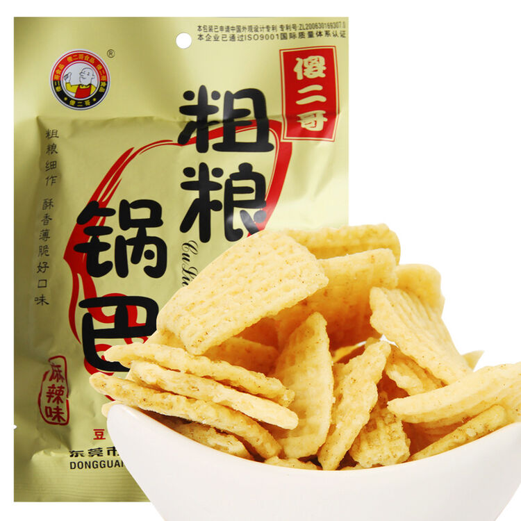 傻二哥粗粮锅巴100g/袋 麻辣味
