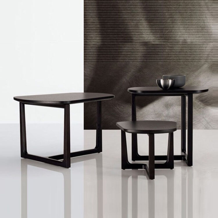 瑞都家具 现代简约客厅小茶几沙发边几角几 移动边桌椭圆形小茶桌