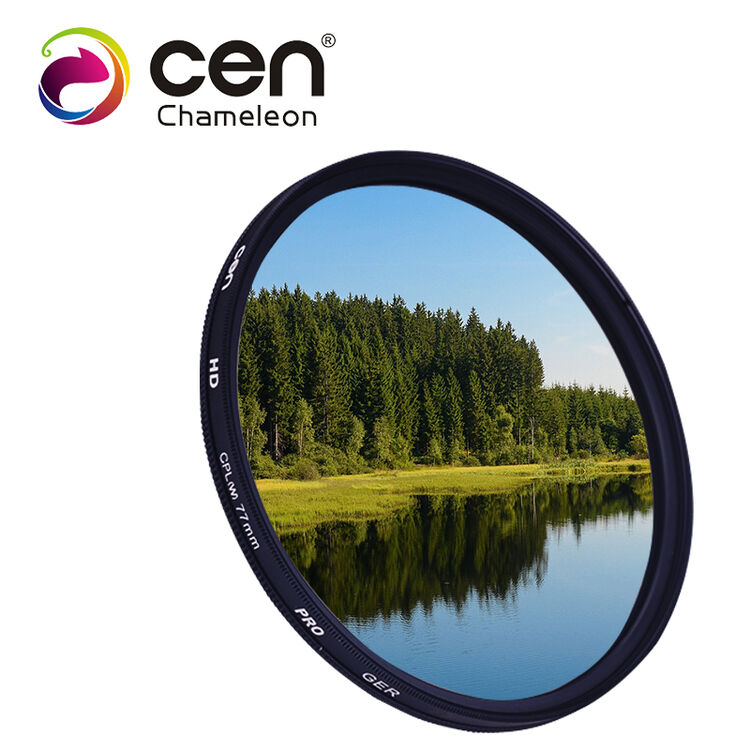 变色龙(cen) cpl偏振镜 圆形偏光滤镜减光镜 薄款 hd cpl 67mm