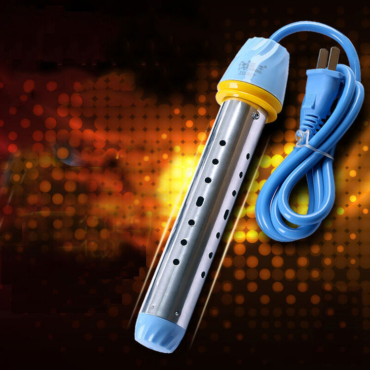 热得快 不锈钢 电热棒 烧水器1500w 烧洗澡水 大盆水 1100w