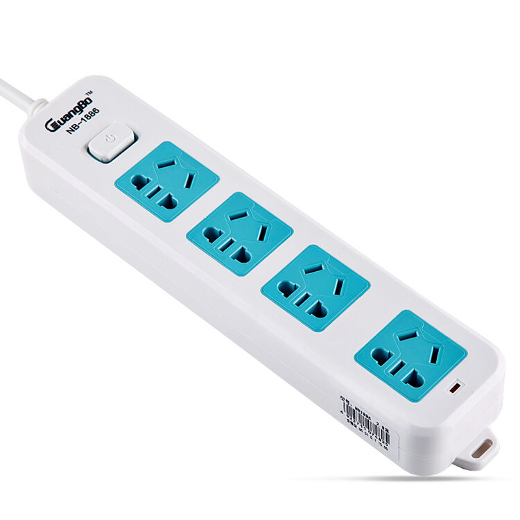 广博guangbonb1886高级abs绝缘电源转换器插线板接线板28米1只装