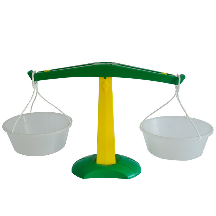 游思乐(usl)台湾进口儿童天平早教启智塑料玩具液体测量平衡吊桶天平