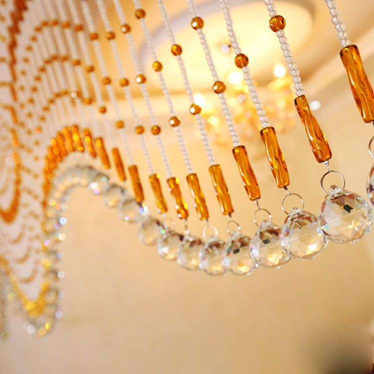 漫倾(mq)扭转乾坤 珠帘水晶帘子水晶门帘珠帘水晶珠帘隔断葫芦珠帘