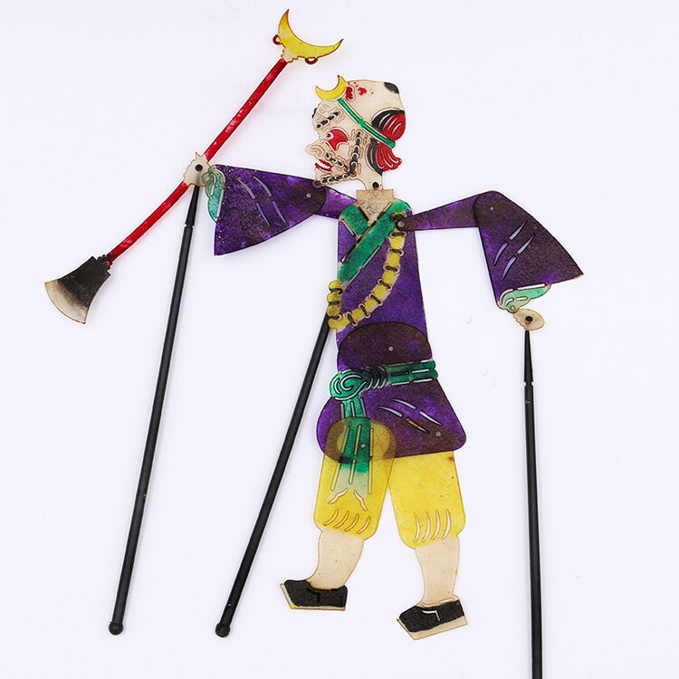 皮影工艺品 动感皮影带操作杆 皮影戏 中国特色出国礼品送老外 沙僧