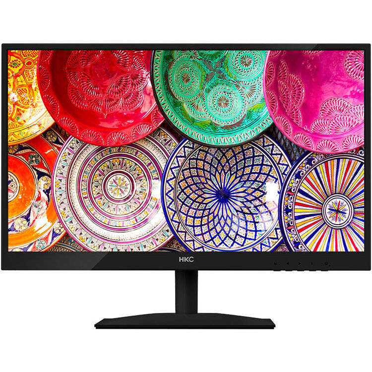 惠科(hkc)p4000 23.8英寸全高清广视角背光不闪液晶显示器 23.