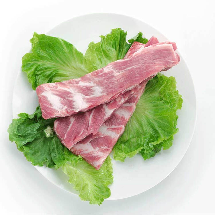 【冷鲜肉】双汇 冰鲜猪肋排 500g/袋