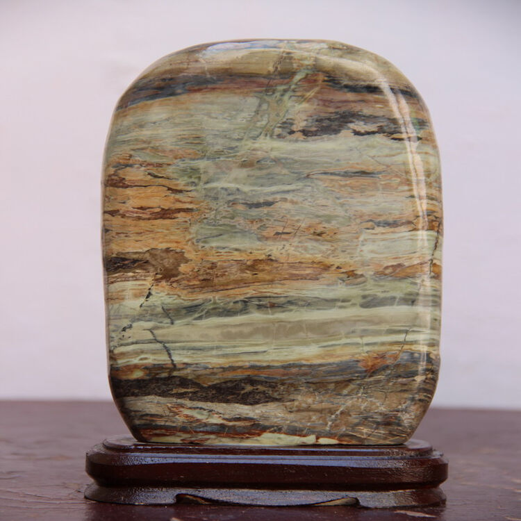 乾元顺 泰山五彩石 泰山石 原石 摆件 奇石摆件 办公家居sl a18