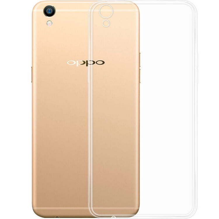 yomo oppo r9手机壳 手机保护套 纤薄透明全包边软壳系列 清透白