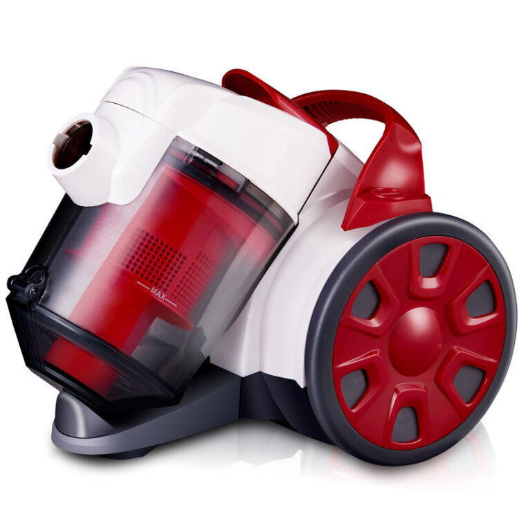 吸尘器家用超静音手持式除螨仪地毯式小型强力大功率吸尘器 红色