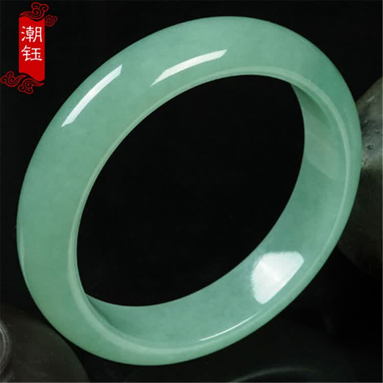 潮钰 方解石玉手镯玉镯子