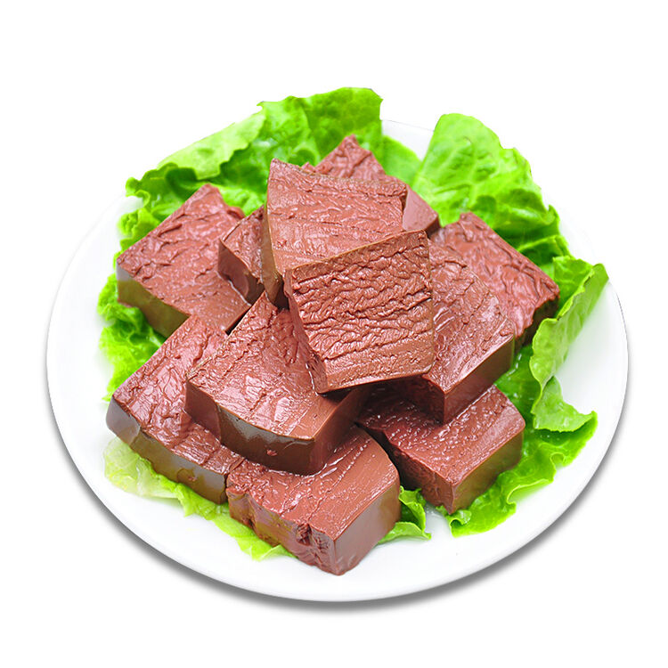 爽亚爽 新鲜冷冻真鸭血 300g 毛血旺火锅麻辣烫食材