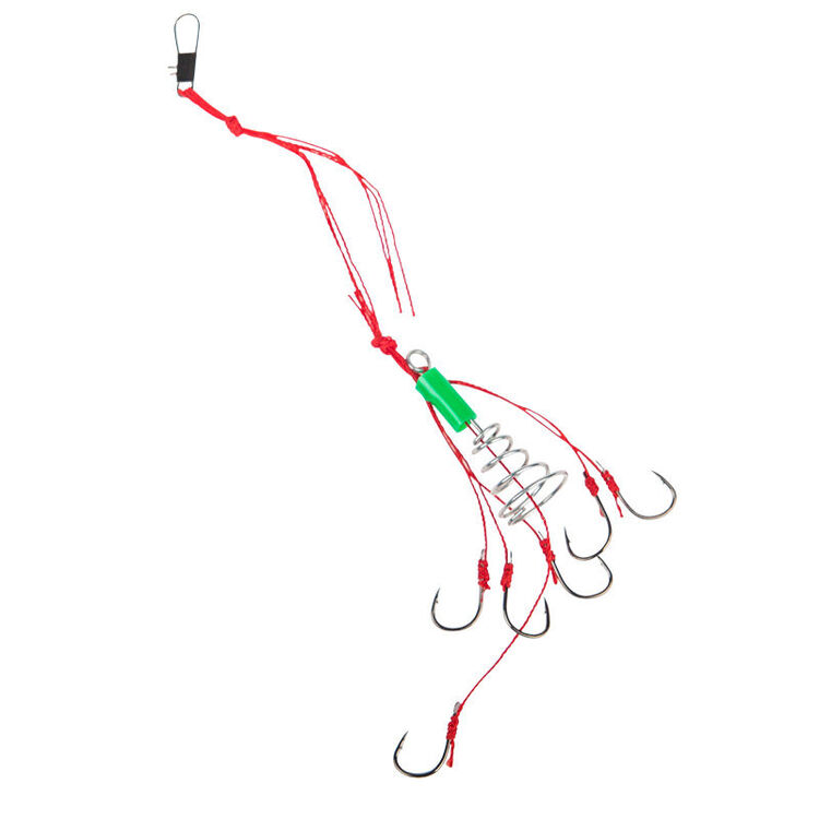 伊势尼 6-12号2个装爆炸钩鱼钩防缠绕伊势尼鱼钩炸弹钩海竿钩鱼钩垂钓