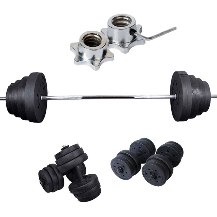 Buy Icano weightlifting barbell set eco-friendly dumbbell carry bell ...