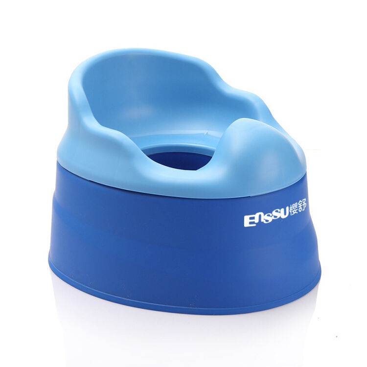 樱舒(enssu)儿童坐便器 儿童宝宝马桶便盆座便器婴儿马桶es3303 蓝色
