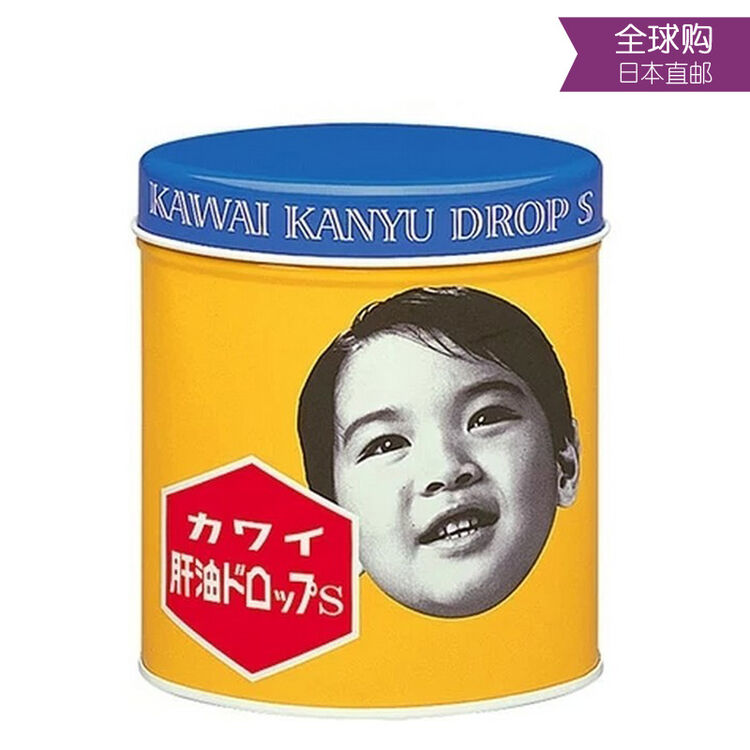 日本河合kawai鱼肝油肝油丸维生素ad 香蕉味 300粒