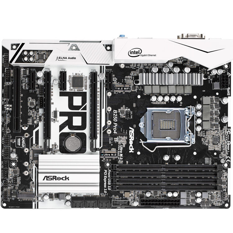 华擎(asrock)b250 pro4主板(intel b250/lga 1151)
