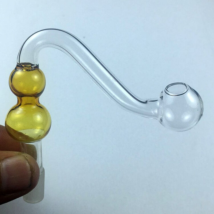 阿凡老头水烟壶玻璃外接葫芦循环过滤烟嘴水烟袋水烟壶配件 黄葫芦25