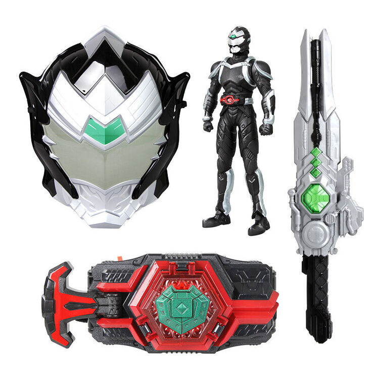 奥迪双钻铠甲勇士捕将玩具捕将装备套装召唤器人偶面具召唤腰带捕将棍