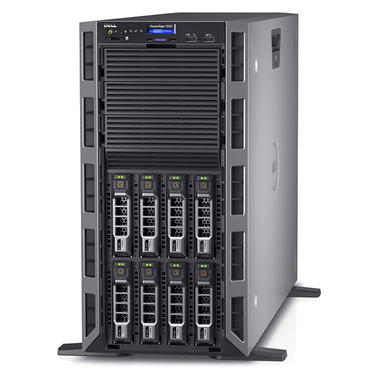 戴尔(dell) 塔式服务器主机 t630 e5-2603v4处理器 热盘热电 2颗e5