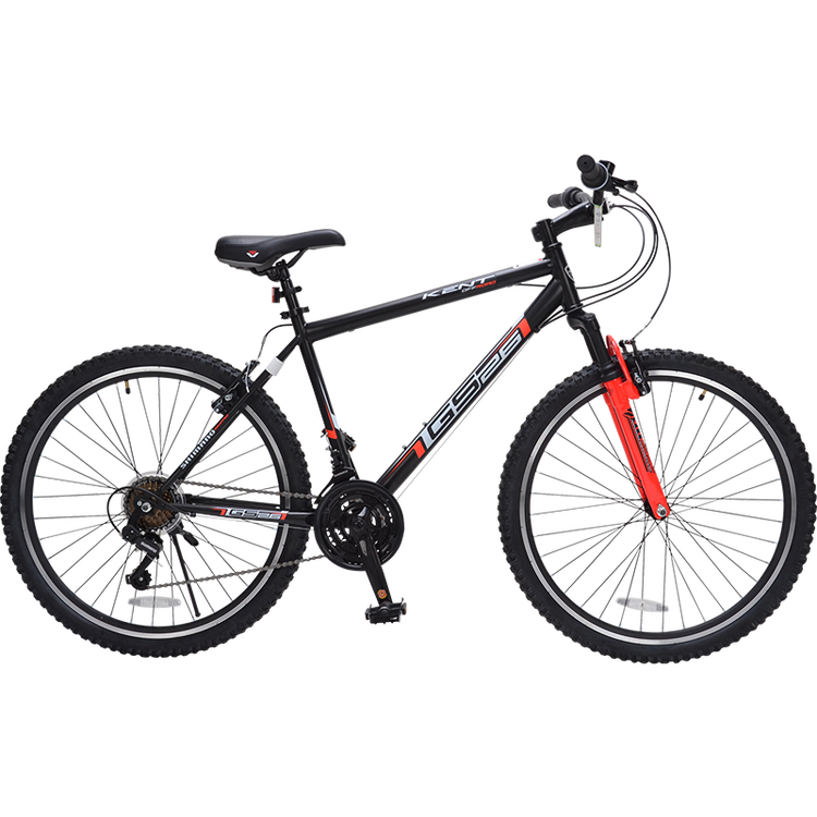 美国kent山地车26英寸21速v刹禧玛诺变速减震自行车男女