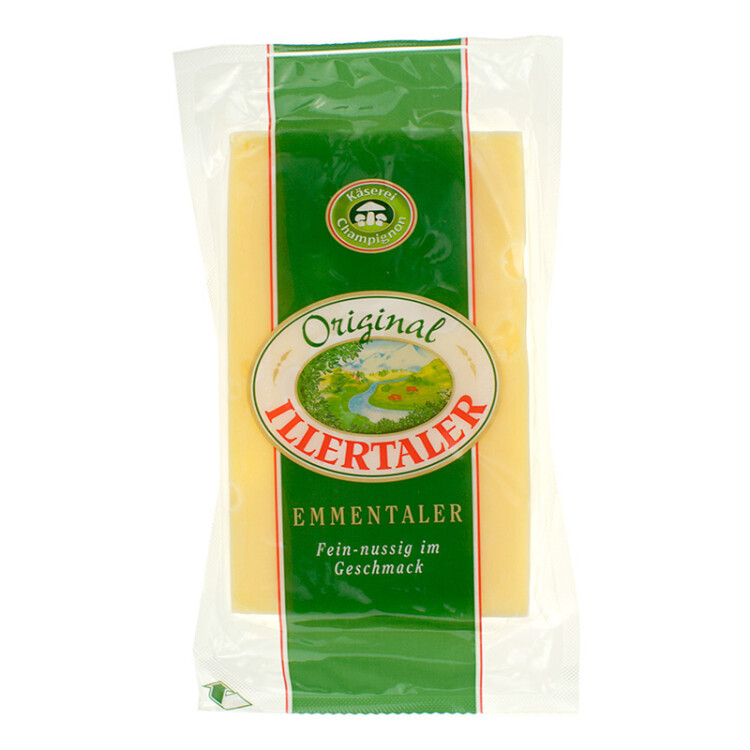 多美鲜（SUKI）德国进口 芝士瑞士大孔 艾蒙塔尔 天然原制奶酪 200g 冷藏 生鲜