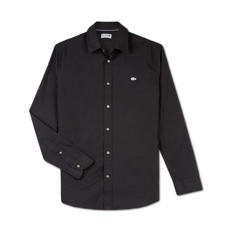 lacoste(法国鳄鱼)春夏 男式棉质长袖衬衫ch6216k1 031 43