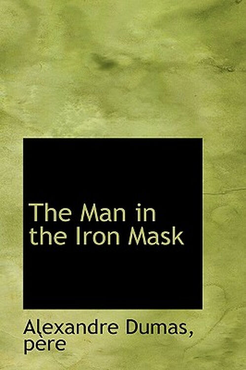 【预订】the man in the iron mask