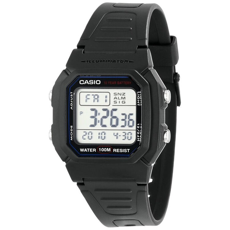 全球购卡西欧(casio) w800h-1av 男手表