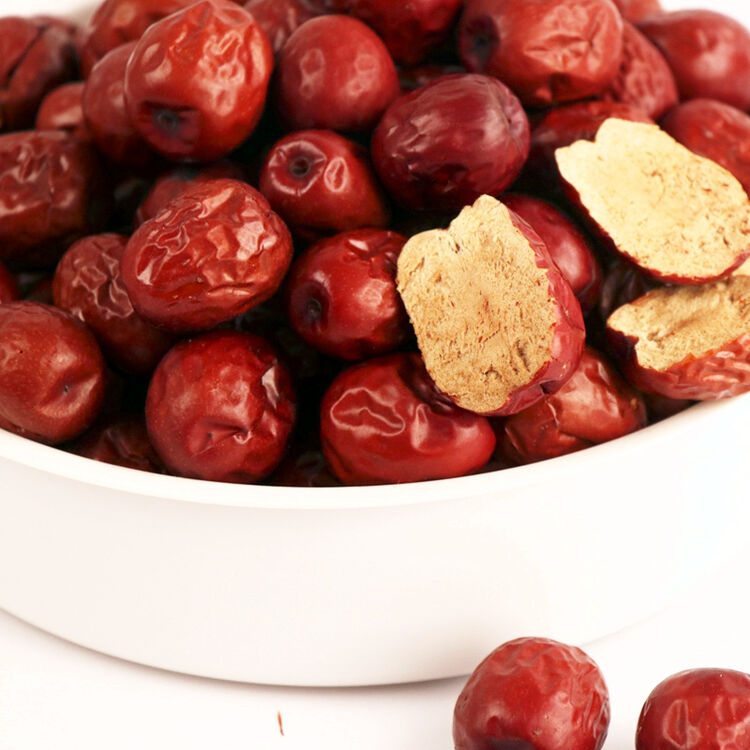 阜平大红枣特产干果大枣子煮粥免洗可夹核桃仁包邮500g/1袋