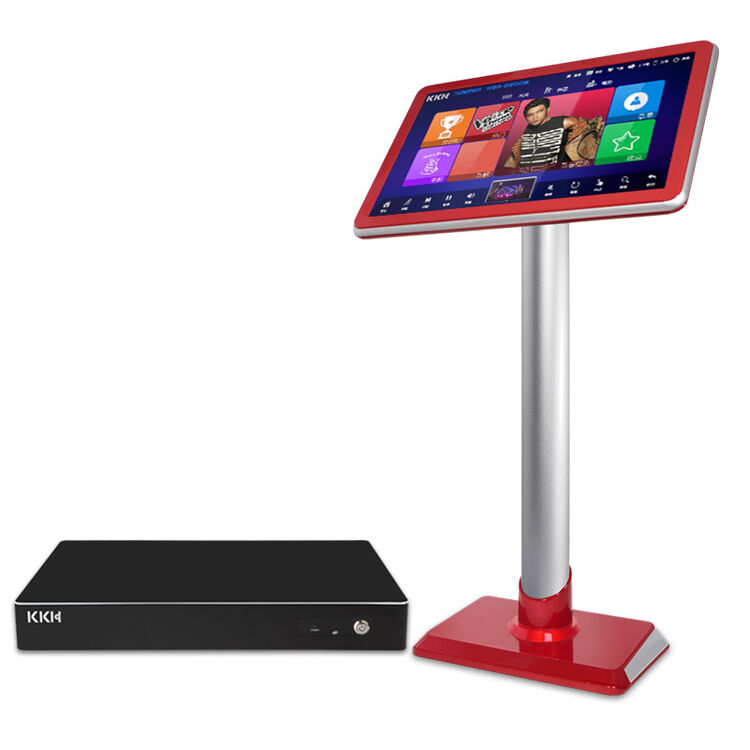 kkh s100 点歌机 无线点歌 遥控器点歌 升降调 黑色主机 19寸触摸屏