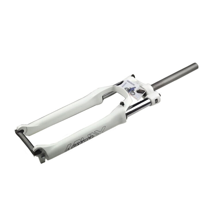 suntour三拓xcm前叉v3山地车肩控锁死自行车前叉26寸前叉 白色