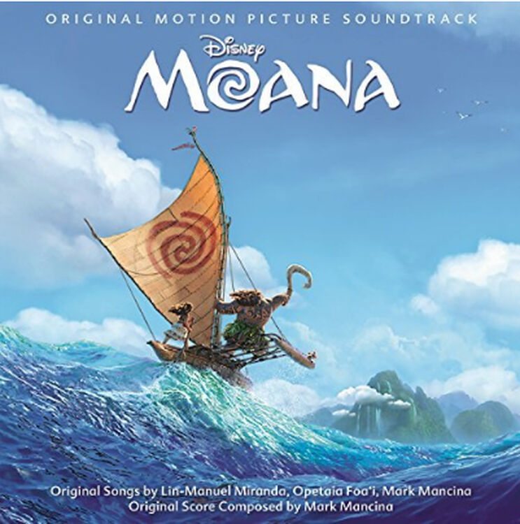现货moana 海洋奇缘 莫安娜 电影原声ost 原版唱片 cd