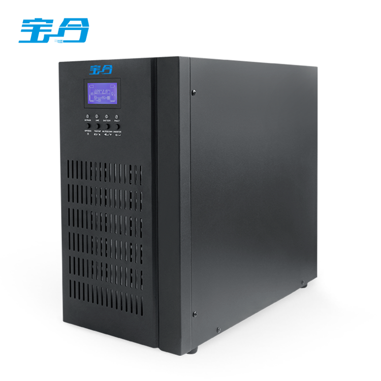 宝合ups不间断电源 外接电池长效8000w/10kva公司服务器用应急电源