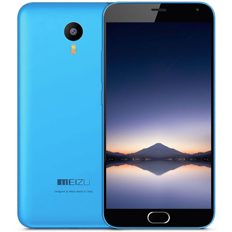 魅族 魅蓝note2 双卡双待 16gb手机 蓝色 电信4g