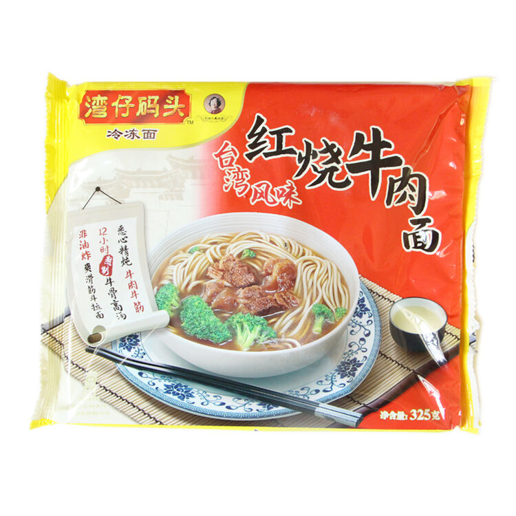 湾仔码头台湾风味红烧牛肉面325g