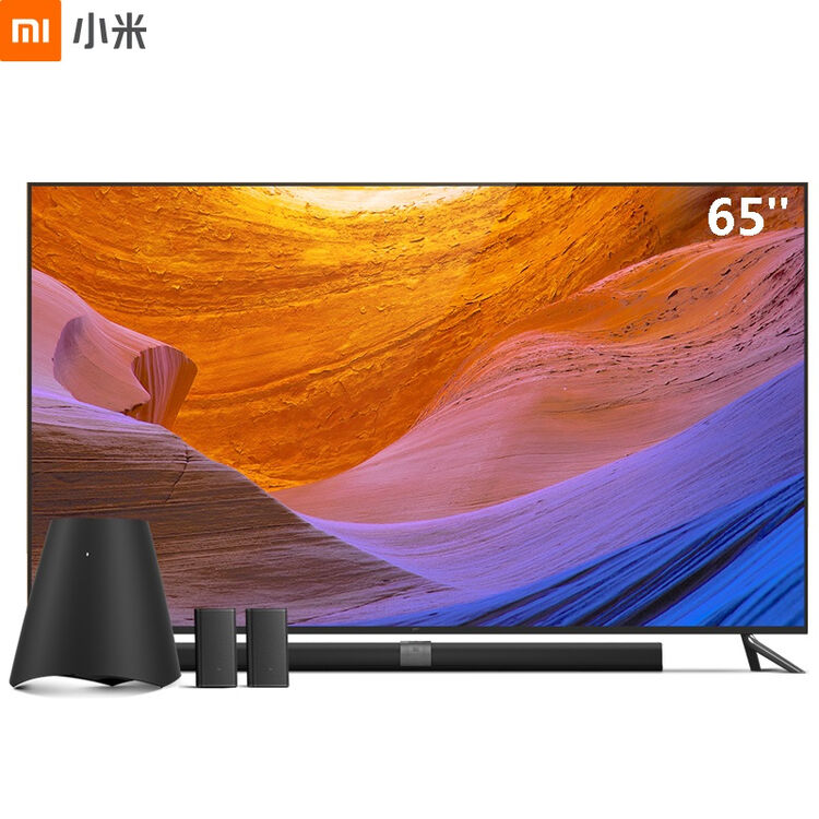 小米(mi)小米电视3s 65英寸 hdr 分体 4k超高清超薄金属机身64位智能