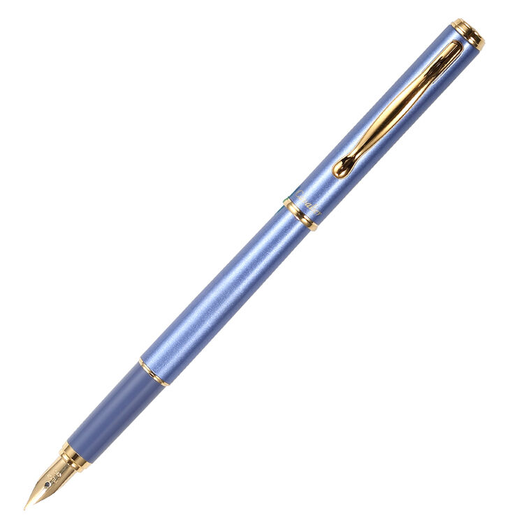 百乐pilot 卡佛里亚cavalier钢笔墨水笔男女商务办公礼品笔 天蓝色f