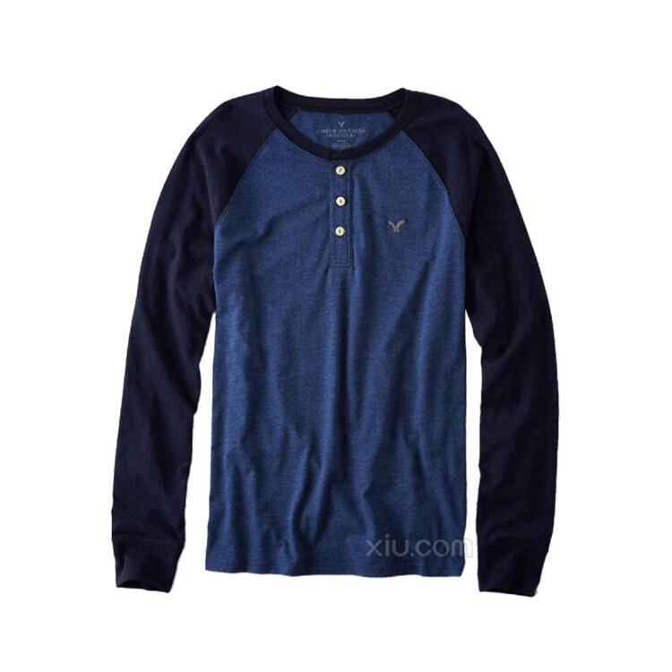 american eagle outfitters 美国鹰牌服饰公司 男士logot恤 绿色 s