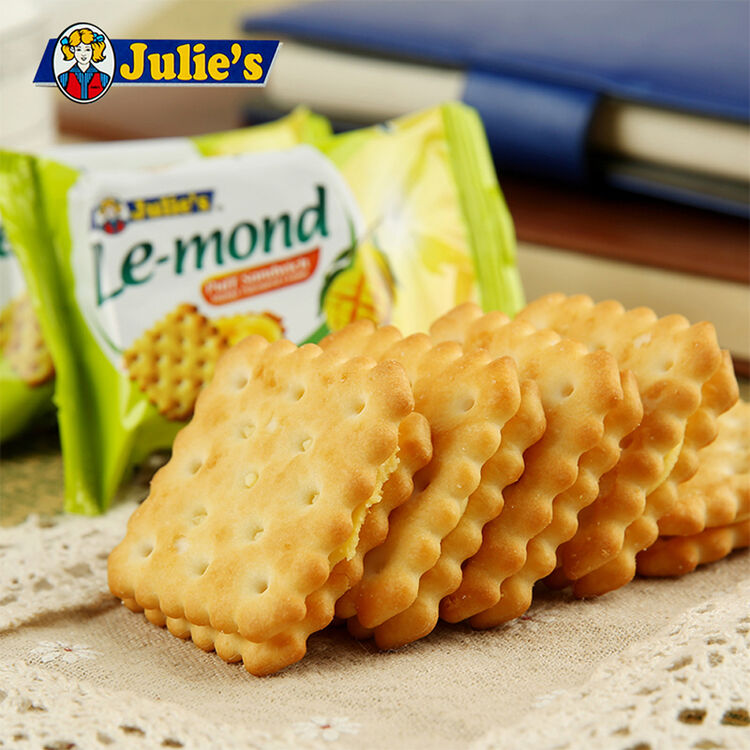 马来西亚进口茱蒂丝julies饼干 雷蒙德芒果味夹心饼干180g