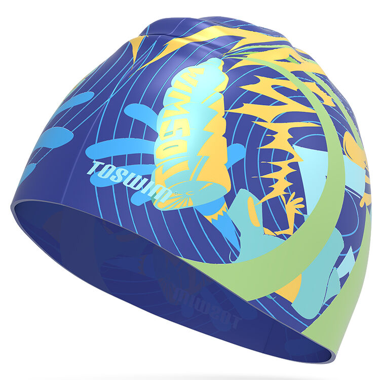toswim拓胜 星座系列 泳帽 水瓶座个性时尚定义游泳帽 新潮流