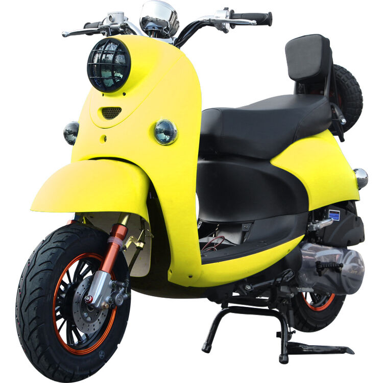 山哥125cc小龟王踏板摩托车可上牌复古加长版燃油助力车时尚男女款